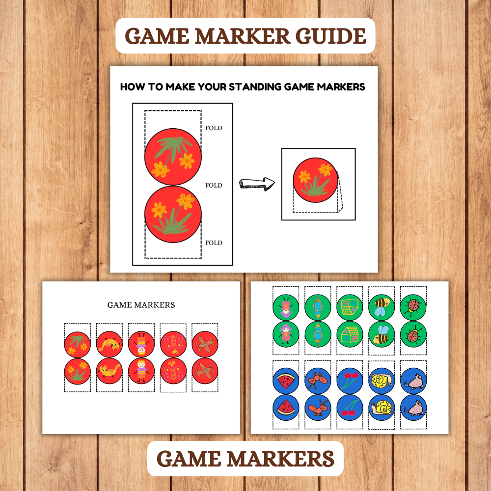 Color Match Spinner Board Game Printable | Color Recognition Game for Kids | Preschool Kindergarten Homeschool Printable | Instant Download
