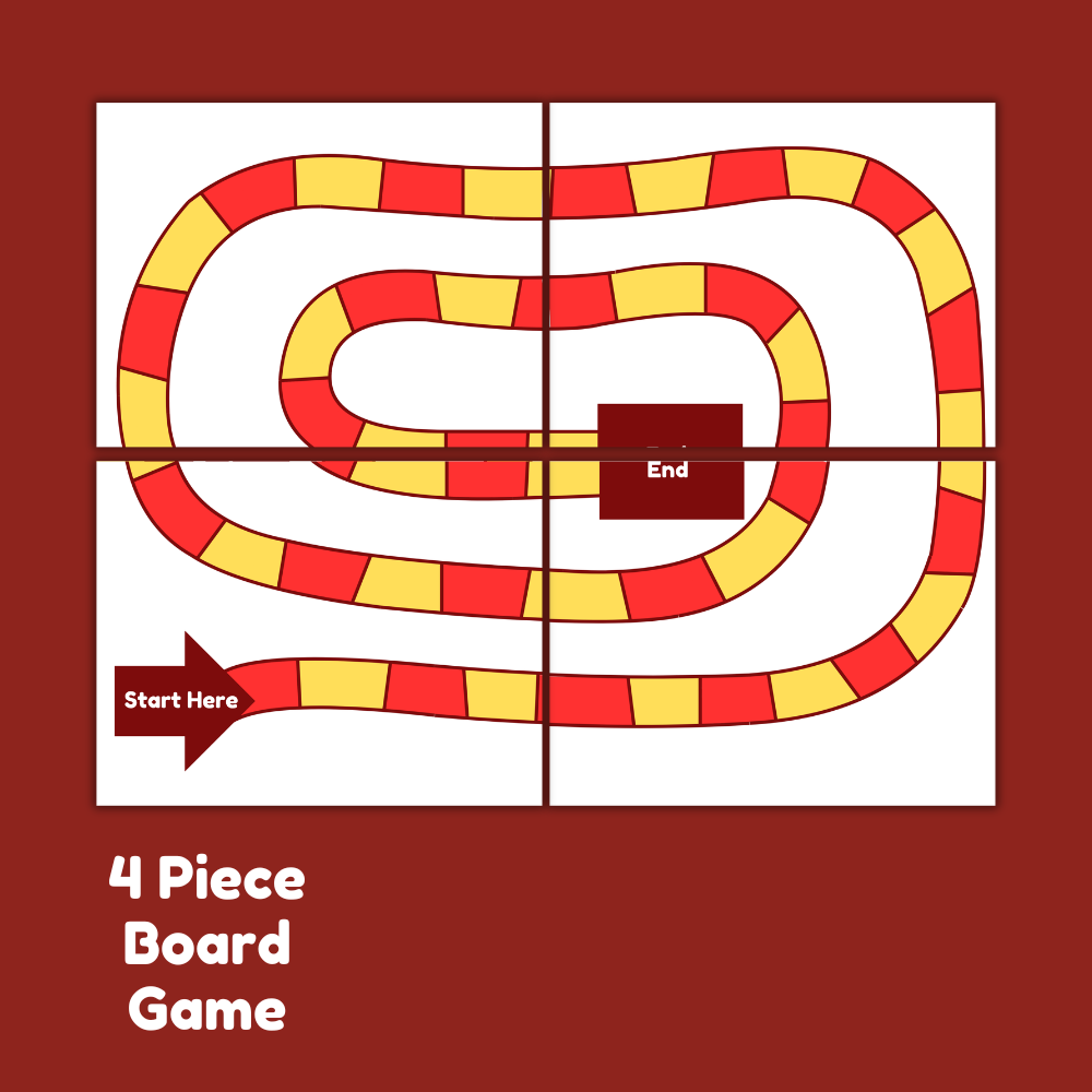 Spin the Arrow Board Game Printable | Fun Action Challenge Game for Kids | Party Spinner Game PDF | Instant Download Ages 6+