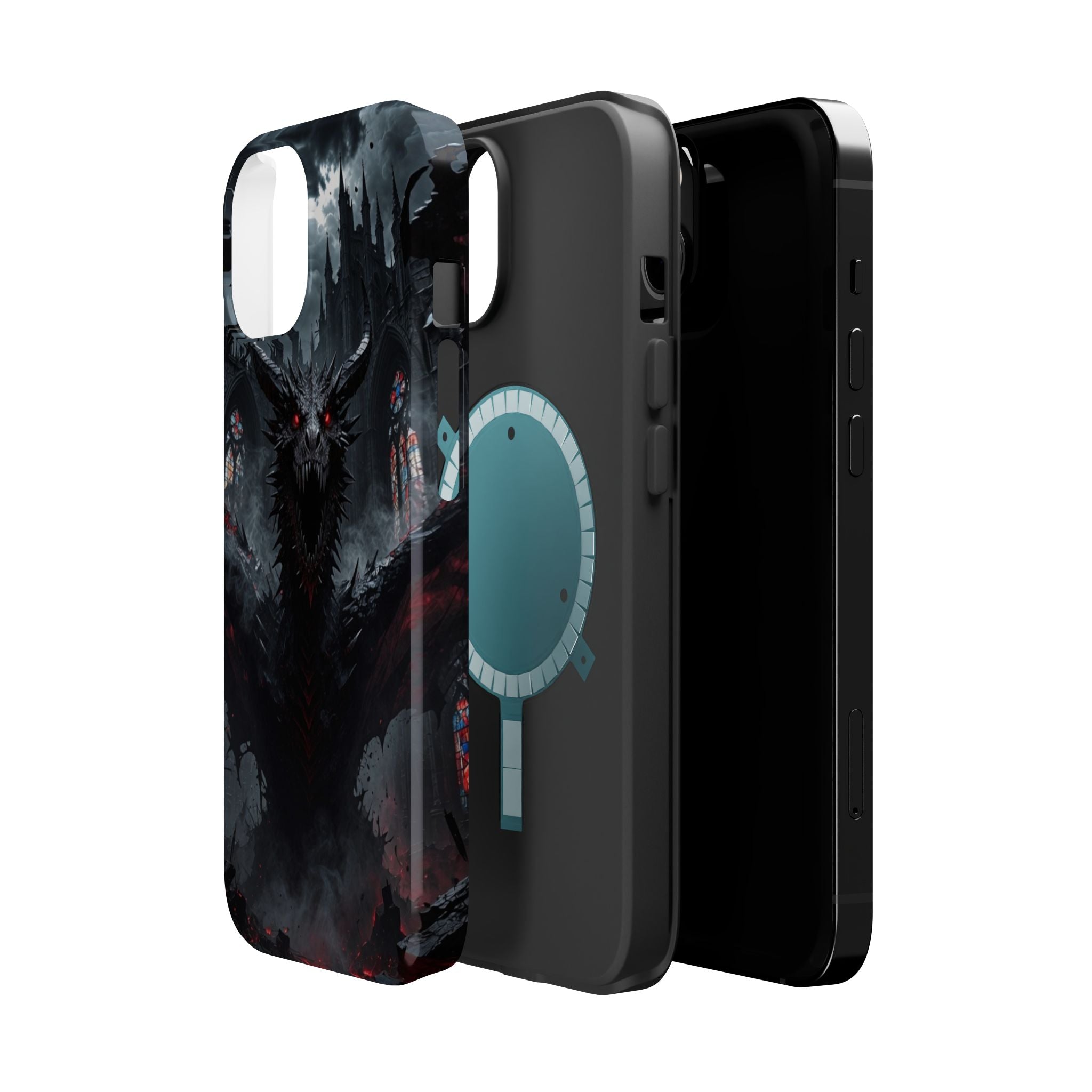 Demonic Castle Monster Phone Case | Magnetic Impact-Resistant Case