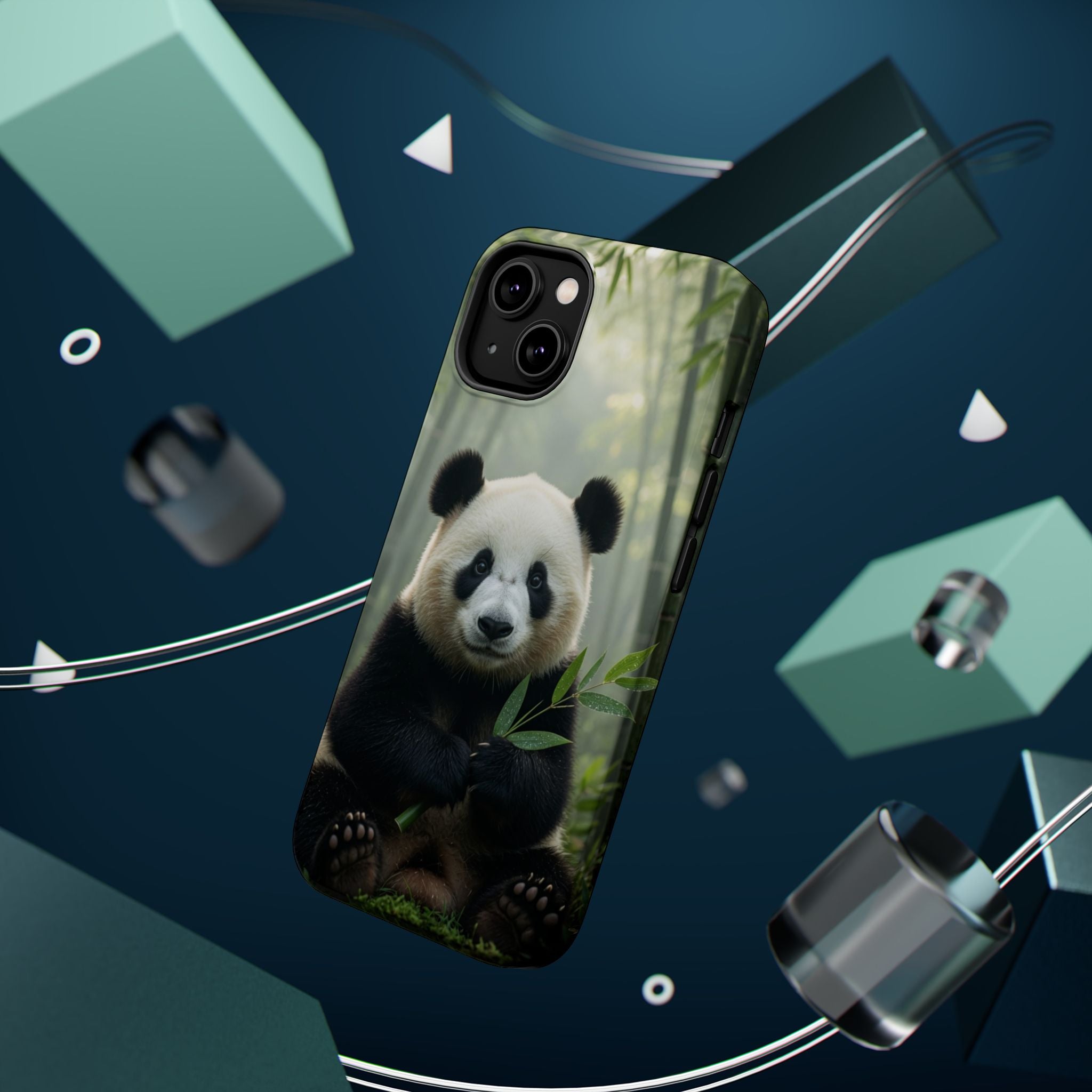 Cute Baby Panda Phone Case | Magnetic Impact-Resistant Case