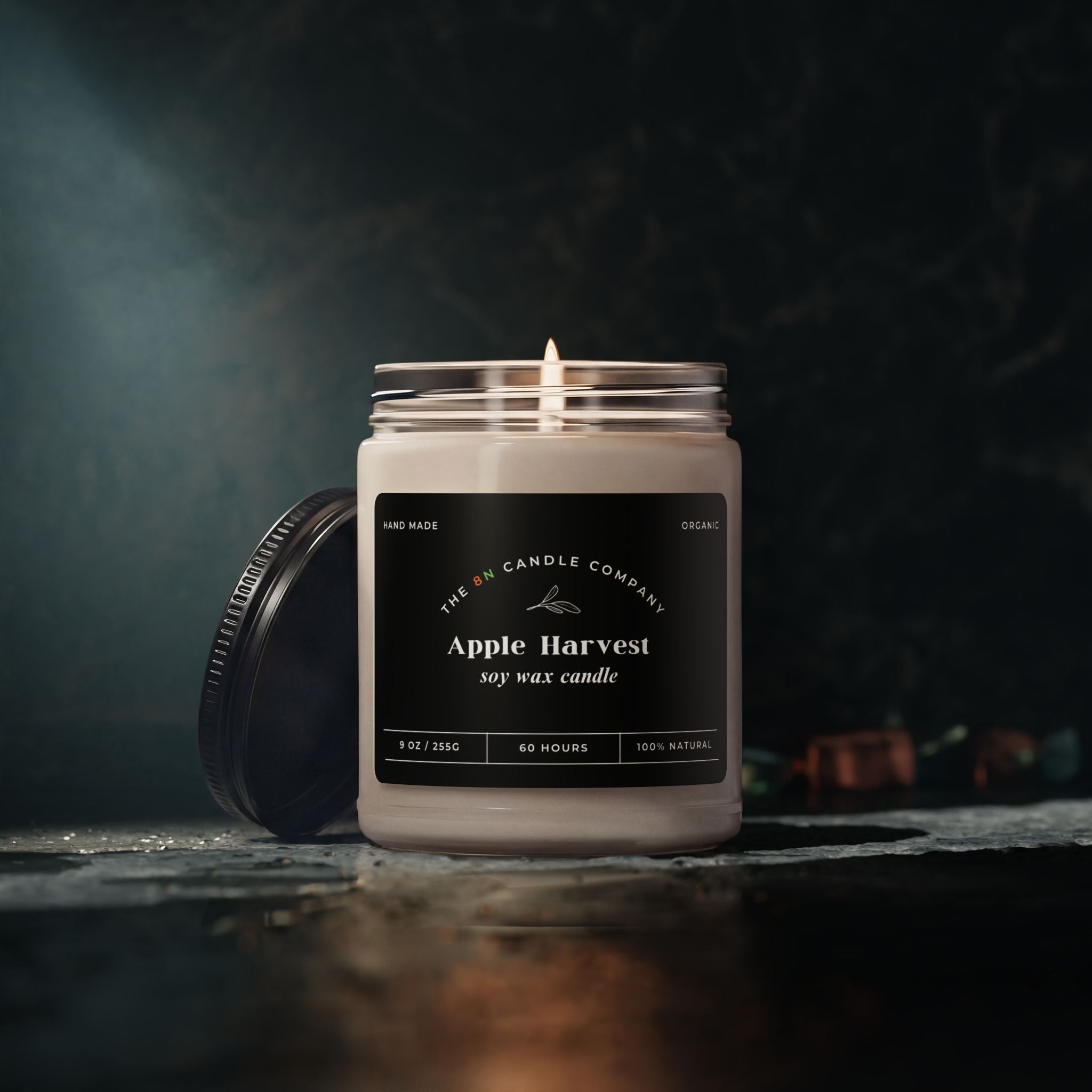 Apple Harvest soy candle | 9oz scented jar