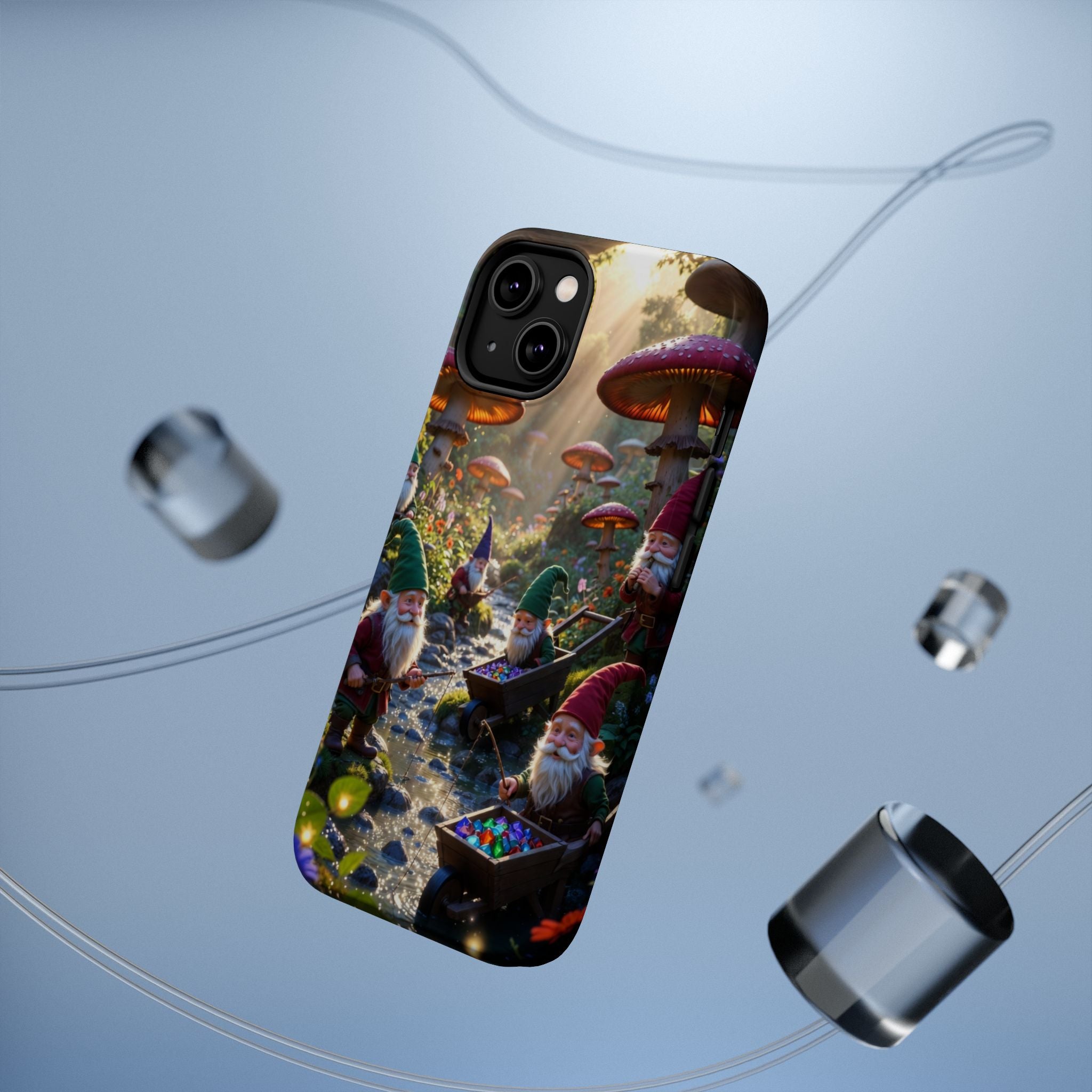 Gnome Mushroom Forest Phone Case | Magnetic Impact-Resistant Case