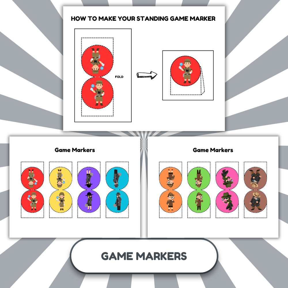 Spot the Difference Board Game Printable | Fun Observation Game for Kids | Educational Spot the Diff Activity PDF | Instant Download Ages 5+