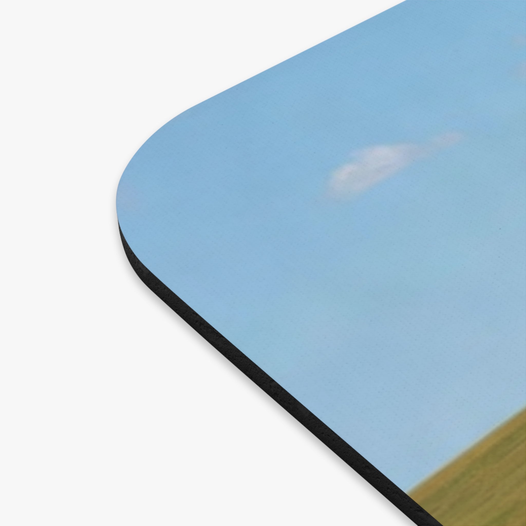 Red Barn Country Road Mouse Pad | Rural Farm Landscape