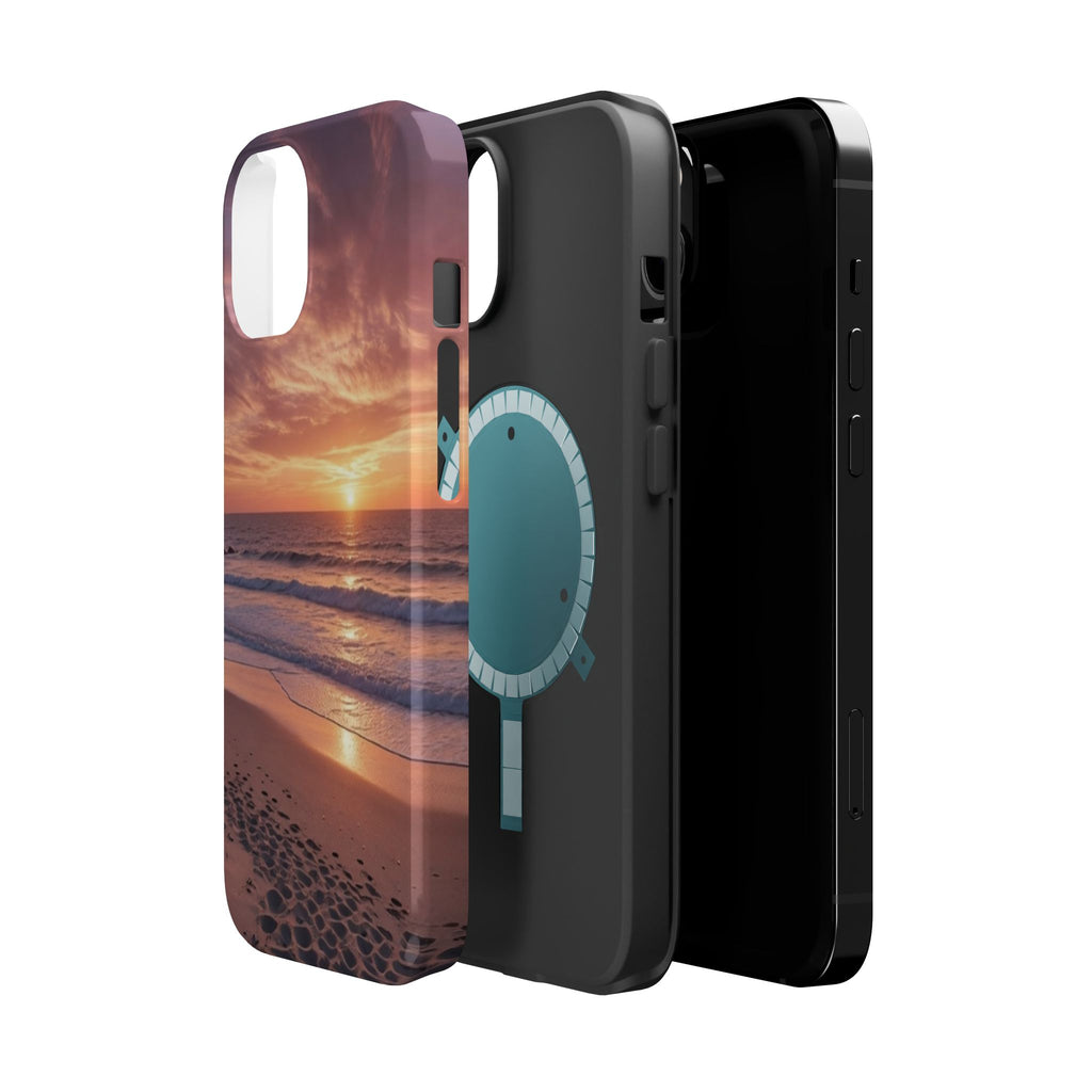 Sunset Beach Phone Case | Magnetic Impact-Resistant Case