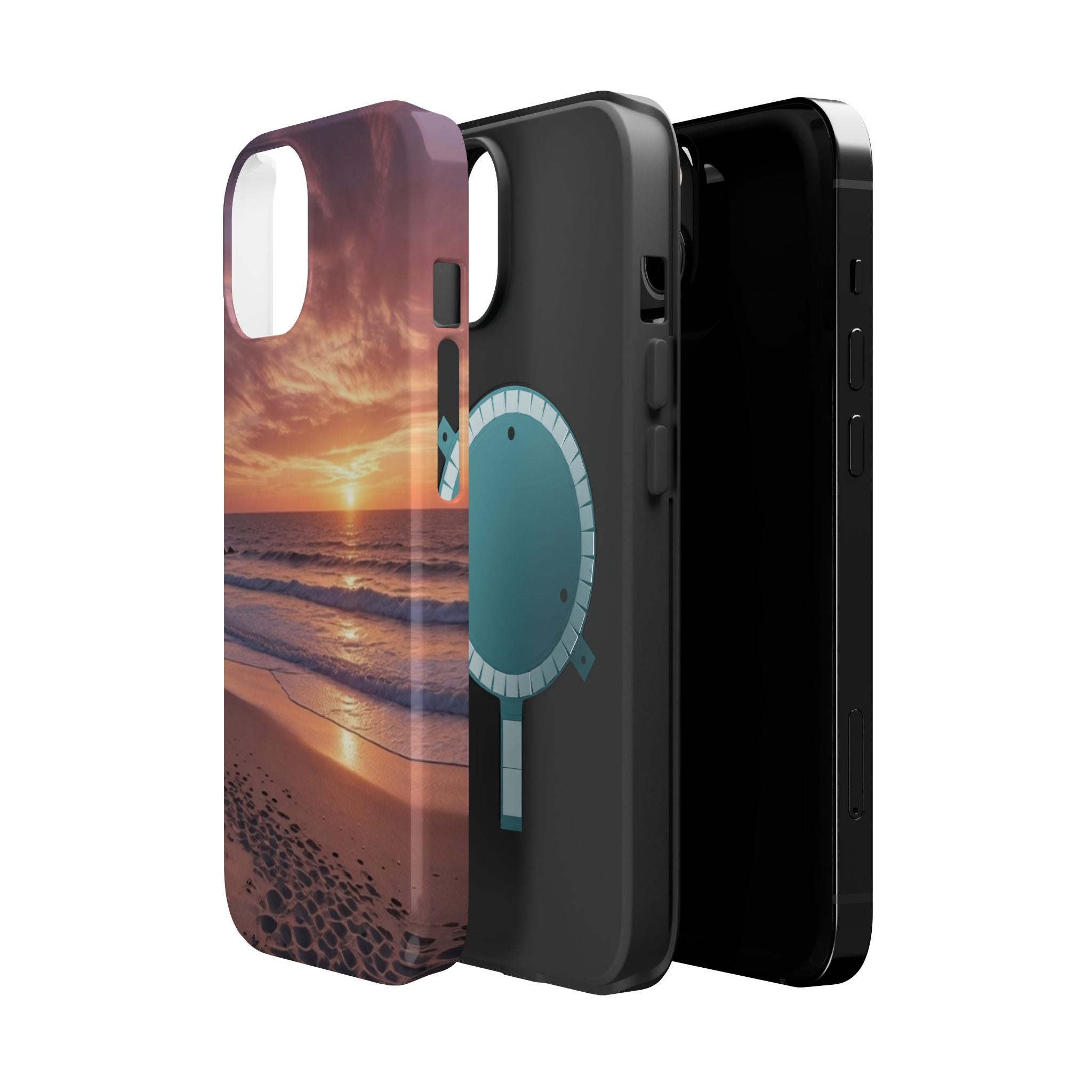 Sunset Beach Phone Case | Magnetic Impact-Resistant Case