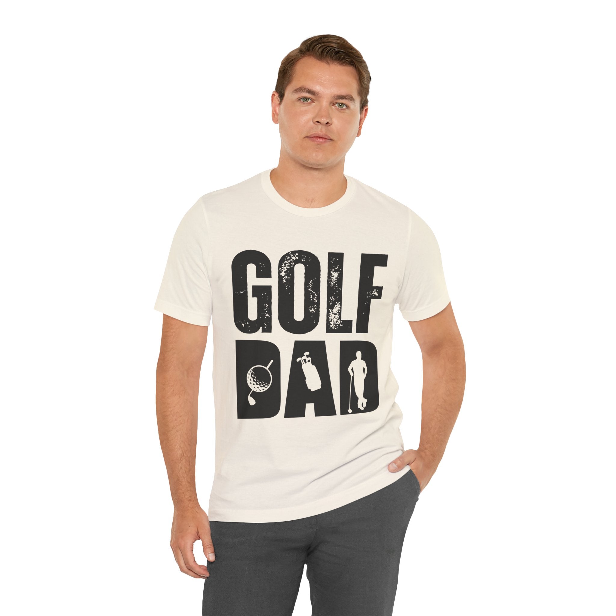 Golf Dad T-Shirt | Golf Graphic Tee, Golfing Father Design