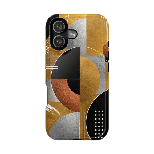 Abstract Geometric Art Phone Case | Magnetic Impact-Resistant Case