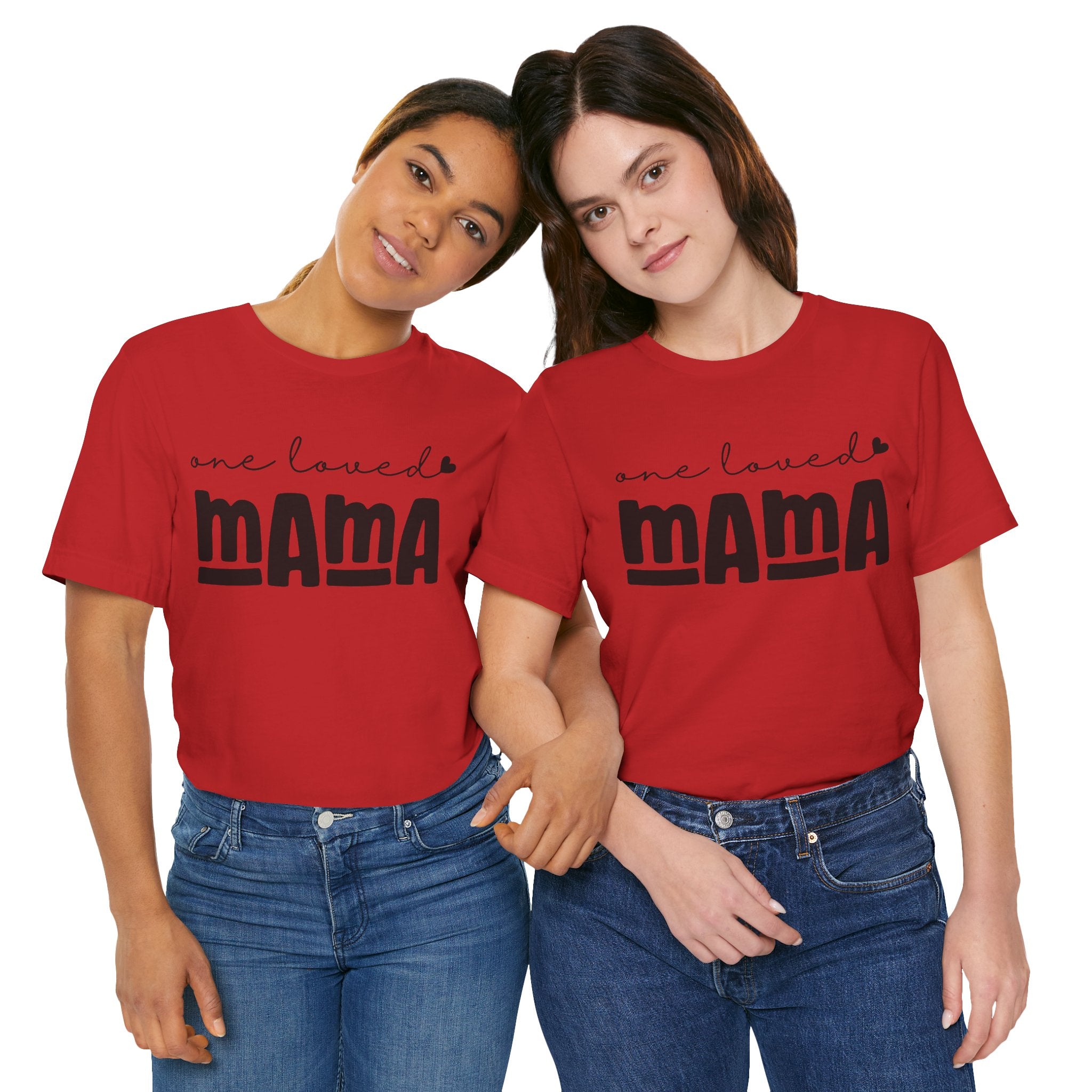 One Loved Mama T-Shirt | Mama Typography Tee, Mother's Day Shirt