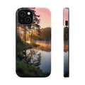 Sunrise Forest Reflection Phone Case | Magnetic Impact-Resistant Case