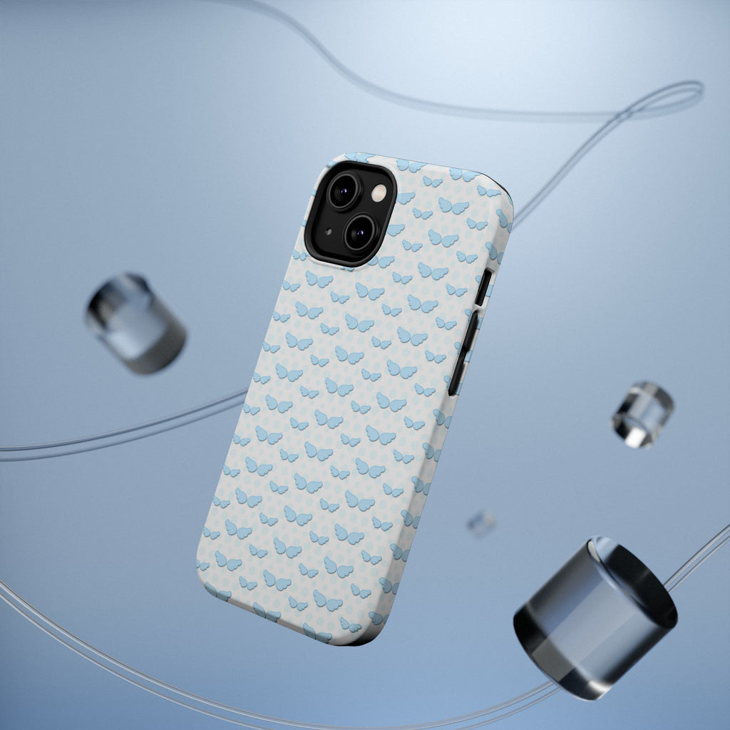 Blue Wings Pattern Phone Case