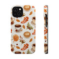 Autumn Coffee Pattern Phone Case | Magnetic Impact-Resistant Case