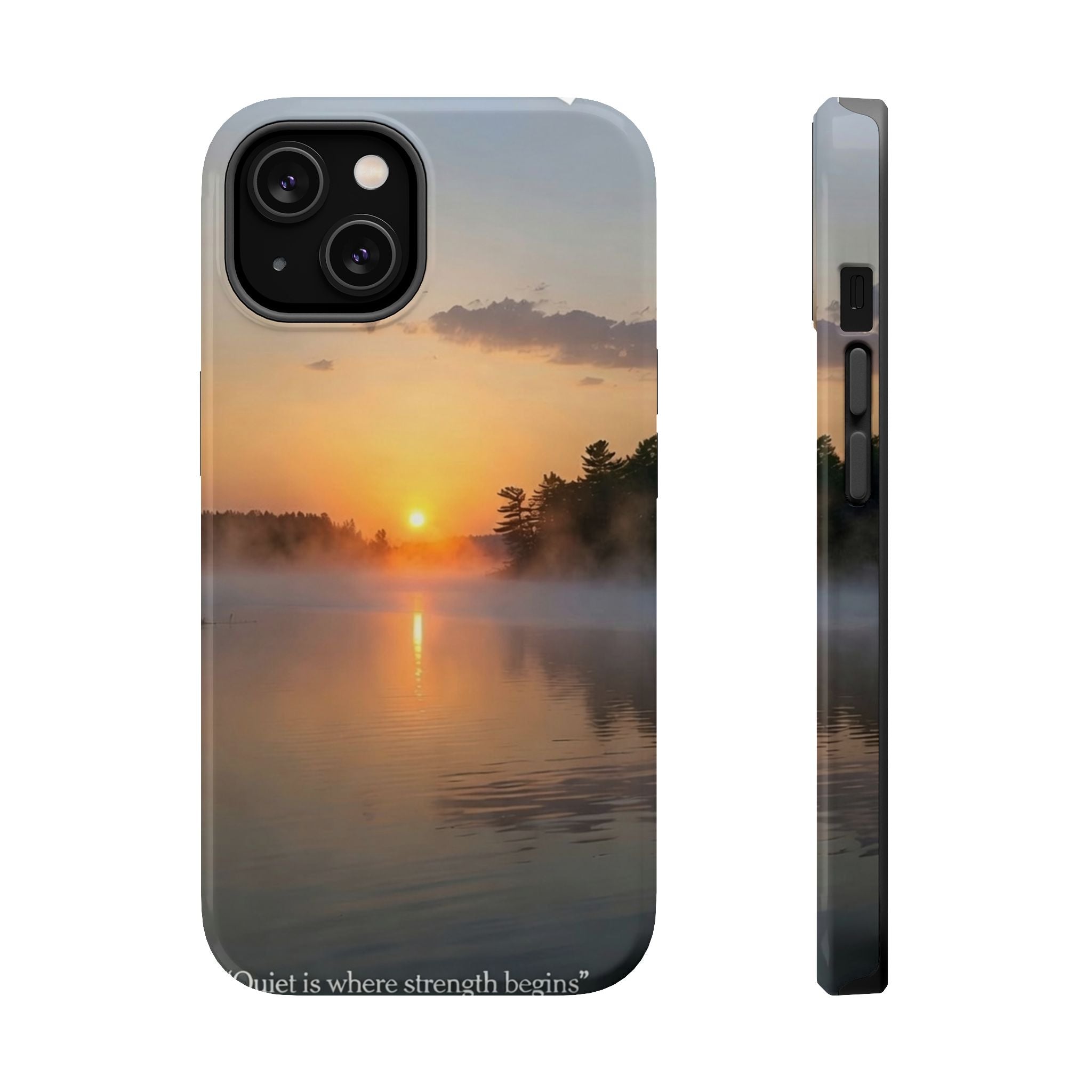 Sunrise Lake Landscape Phone Case | Magnetic Impact-Resistant Case