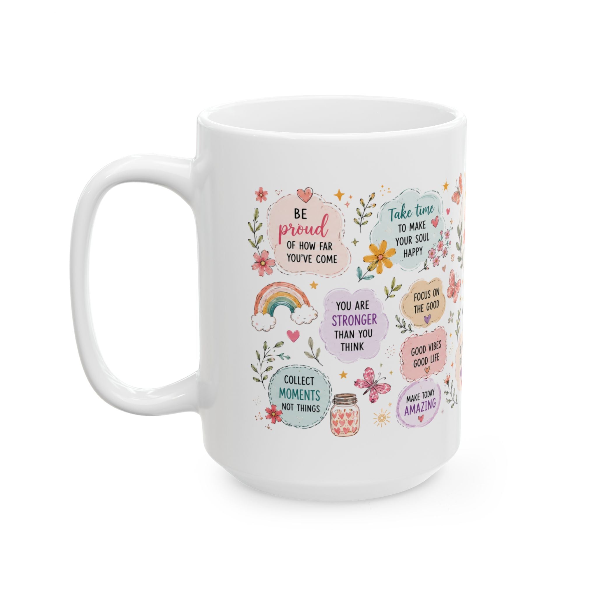 You Are Enough Inspirational Quotes Mug | Positive Affirmation Ceramic Mug