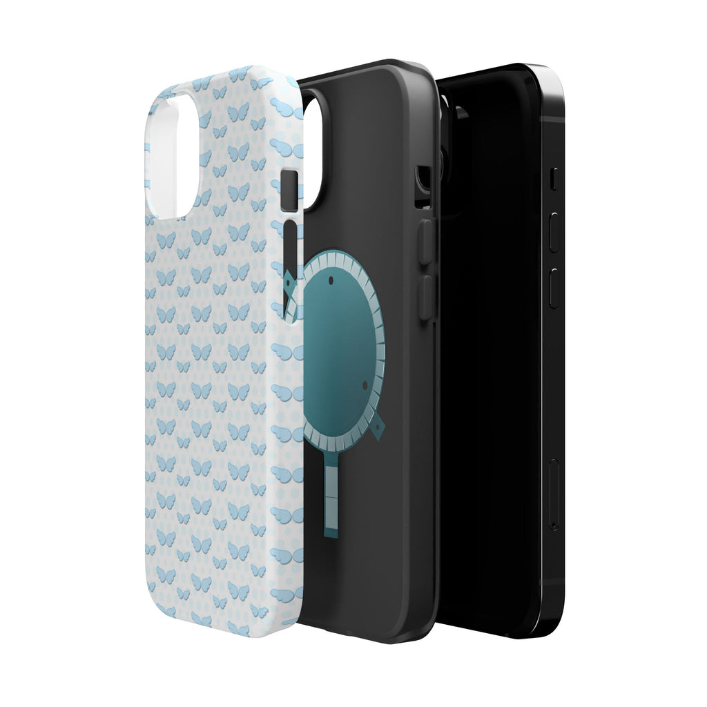 Blue Wings Pattern Phone Case