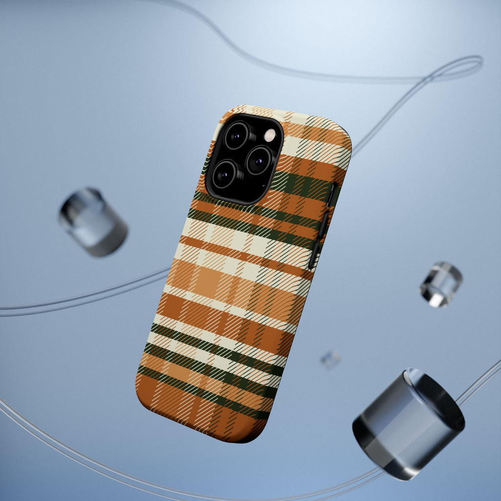 Autumn Plaid Phone Case | Magnetic Impact-Resistant Case