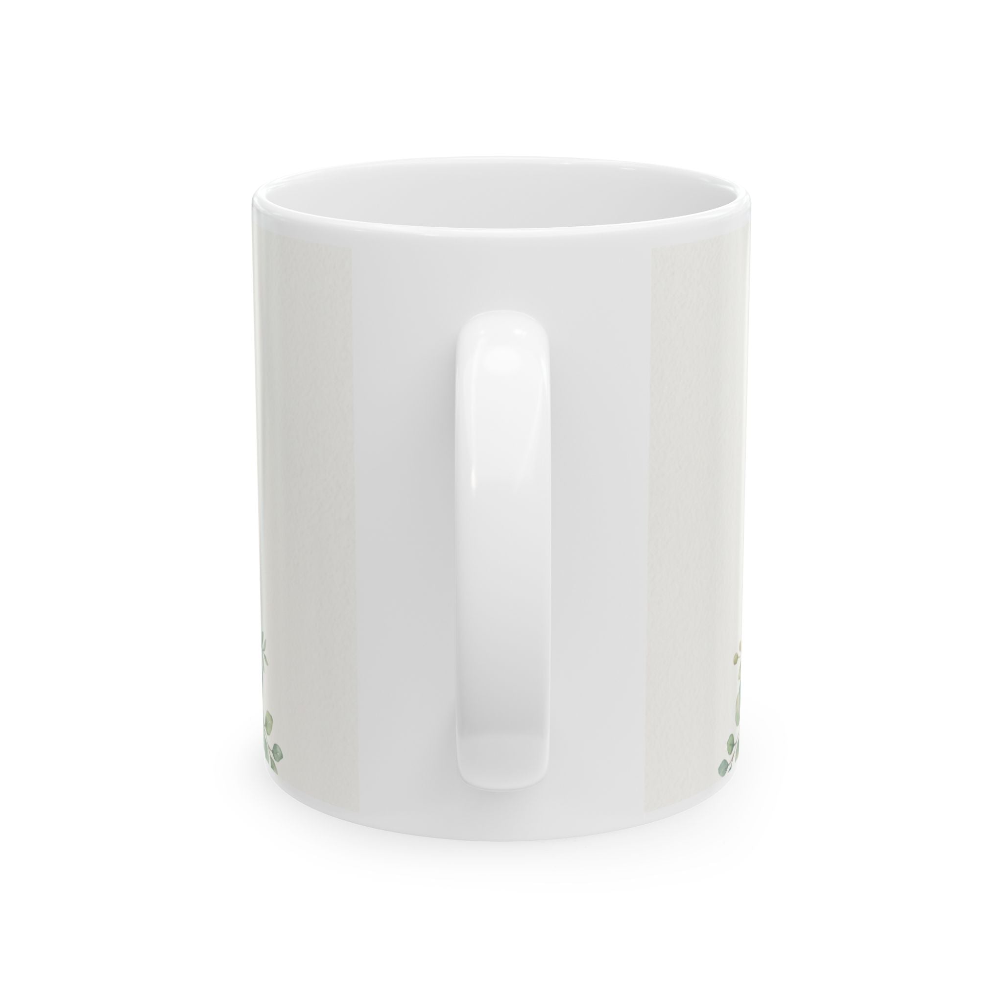 I Can Do All Things Through Christ mug | Philippians 4:13 floral ceramic mug