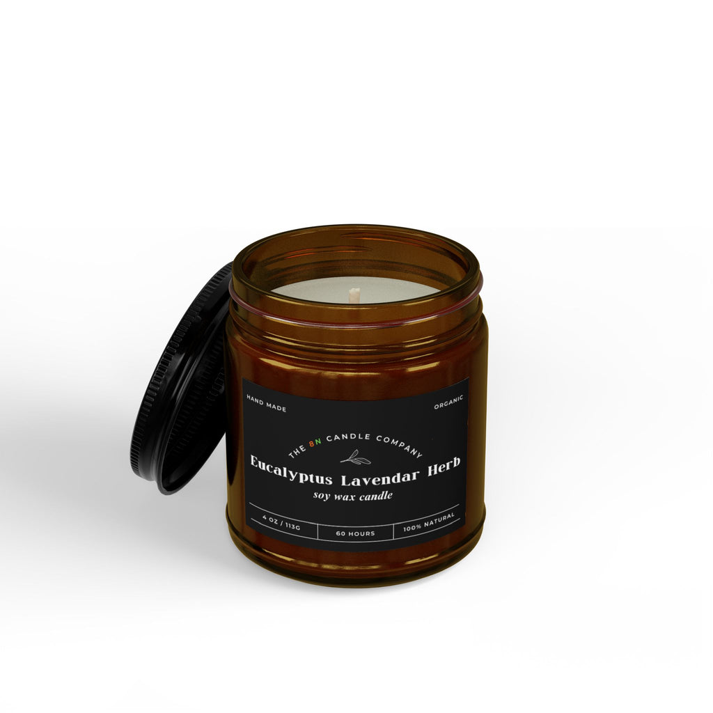 Eucalyptus Lavender Herb Candle 4oz or 9oz