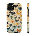 Vintage Bat Pattern Phone Case