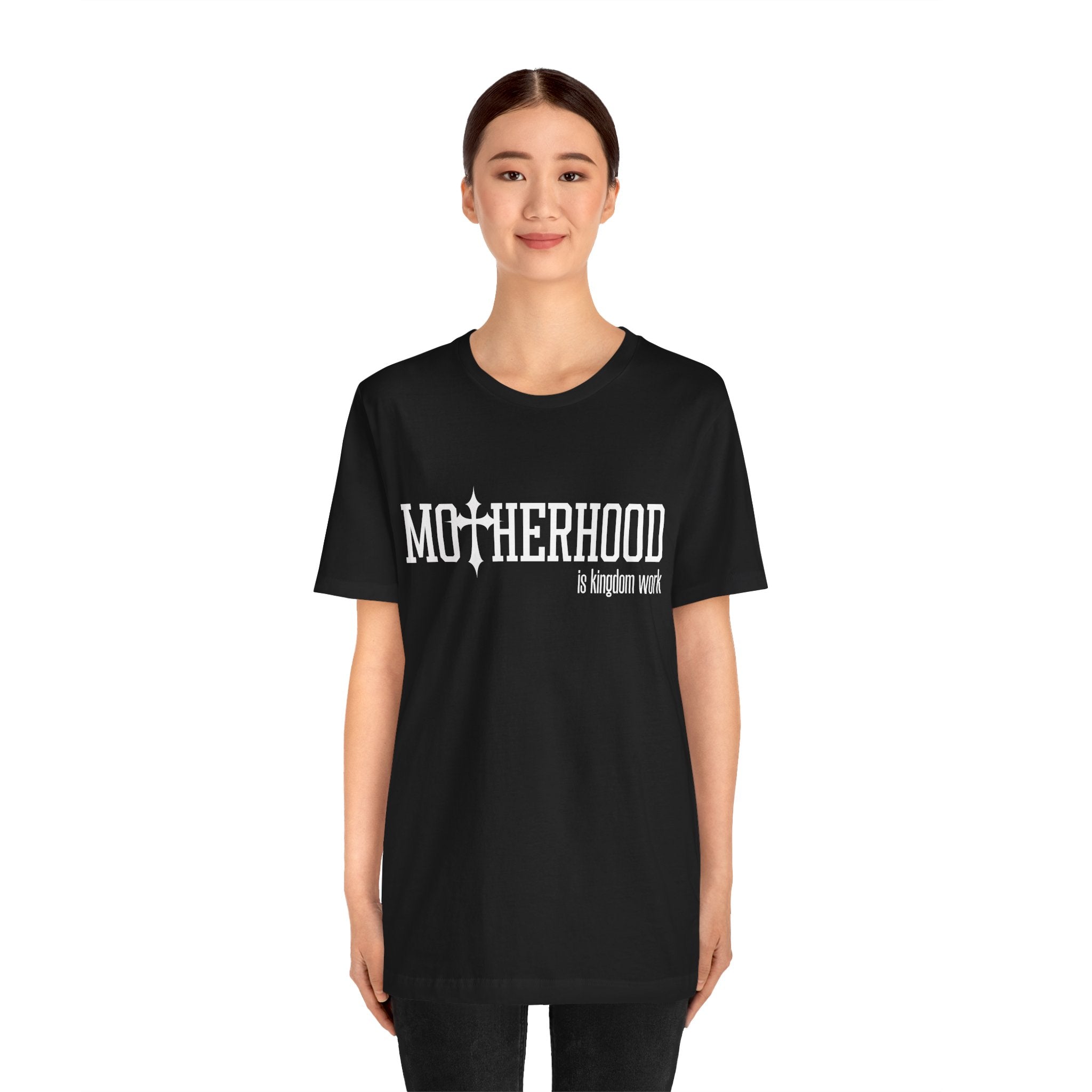 Motherhood is Kingdom Work T-Shirt | Christian Mom Tee, Faith Shirt