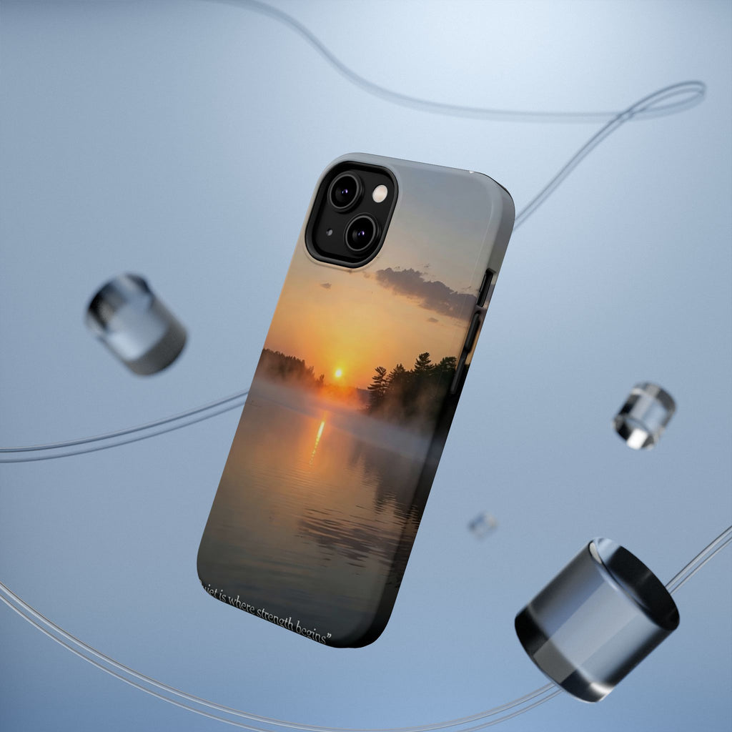 Sunrise Lake Landscape Phone Case | Magnetic Impact-Resistant Case