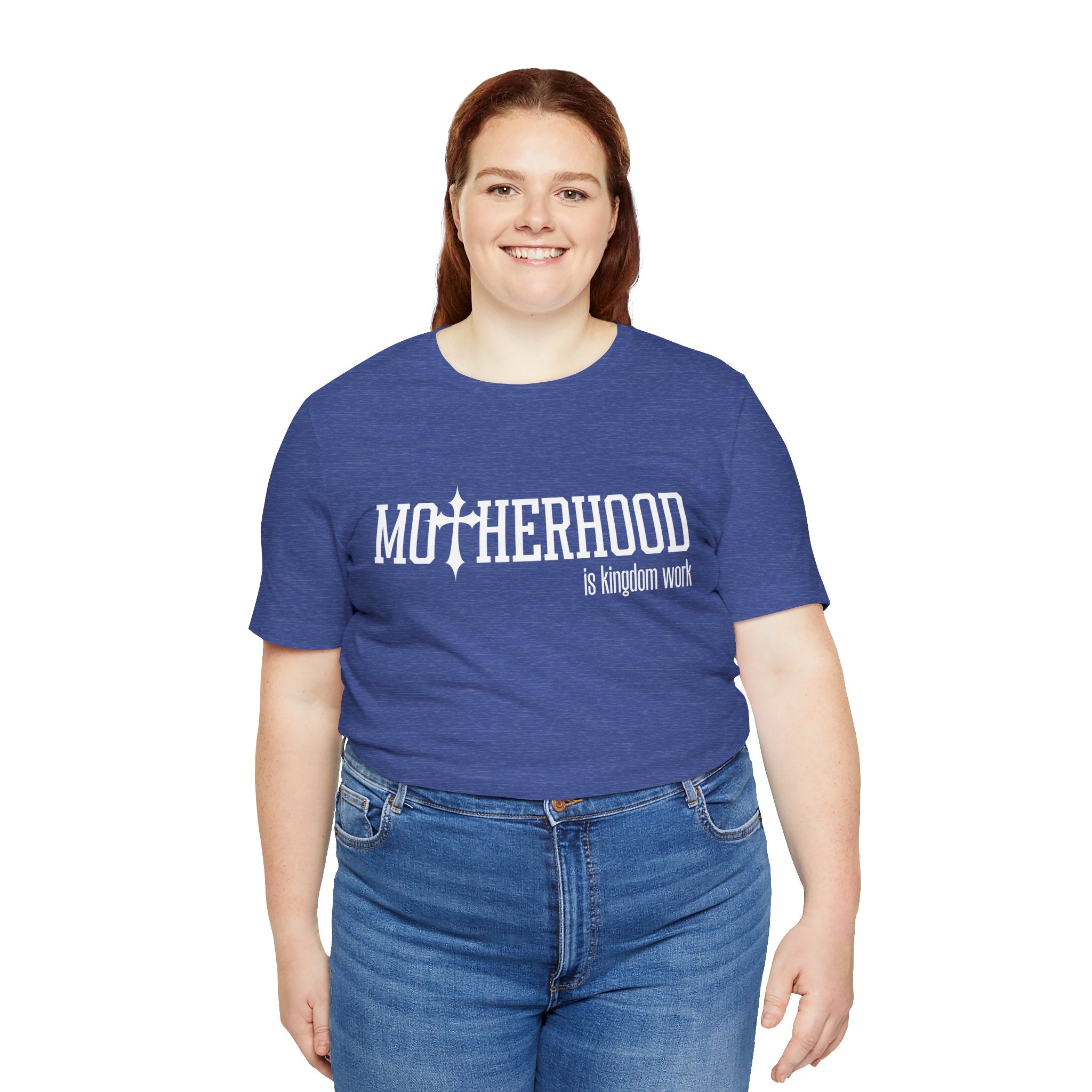 Motherhood is Kingdom Work T-Shirt | Christian Mom Tee, Faith Shirt