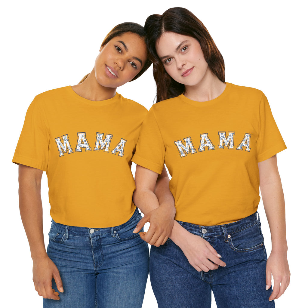 Mama Floral Arch Tee | Mom Script Lettering Shirt