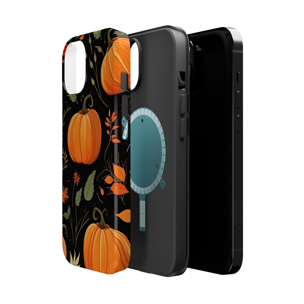 Autumn Pumpkins Phone Case | Magnetic Impact-Resistant Case