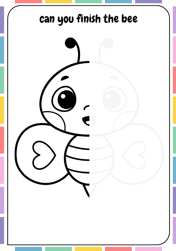 Bee Busy Book PDF Printable | Toddler Quiet Book | Bee Life Cycle Activities | Preschool Kindergarten Printable | Instant Download