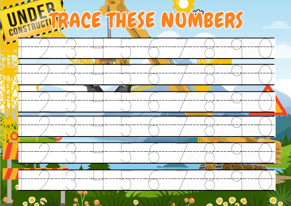 Construction Busy Book PDF Printable | Toddler Quiet Book | Excavator Crane Truck Activities | Preschool Learning | Instant Download