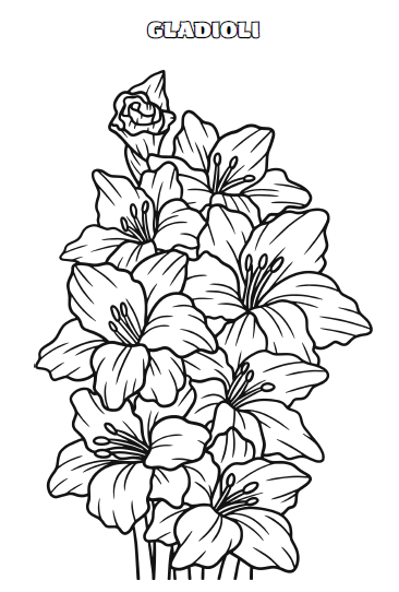 Flower Coloring Book for Adults & Kids | 134 Pages Printable PDF | Botanical Flowers Coloring Pages | Instant Download