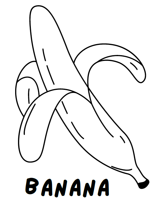 Fruits Coloring Book for Kids | 22 Pages Printable PDF | Fun Fruit Coloring Pages with Names | Instant Download