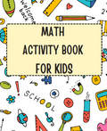 Math Activity Book for Kids | Early Numbers 1-20 Workbook Printable PDF | Counting, Tracing, Dot Marker Activities | Preschool Kindergarten
