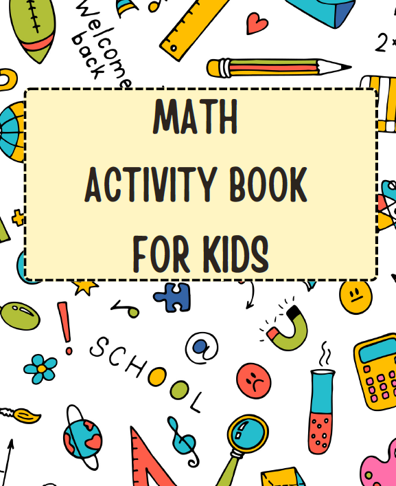 Math Activity Book for Kids | Early Numbers 1-20 Workbook Printable PDF | Counting, Tracing, Dot Marker Activities | Preschool Kindergarten