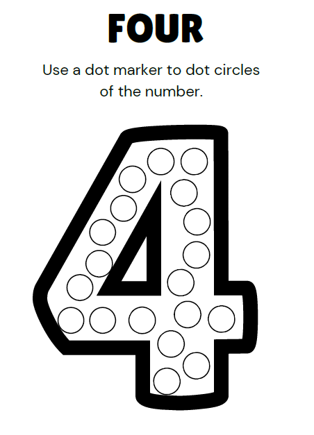 Math Activity Book for Kids | Early Numbers 1-20 Workbook Printable PDF | Counting, Tracing, Dot Marker Activities | Preschool Kindergarten