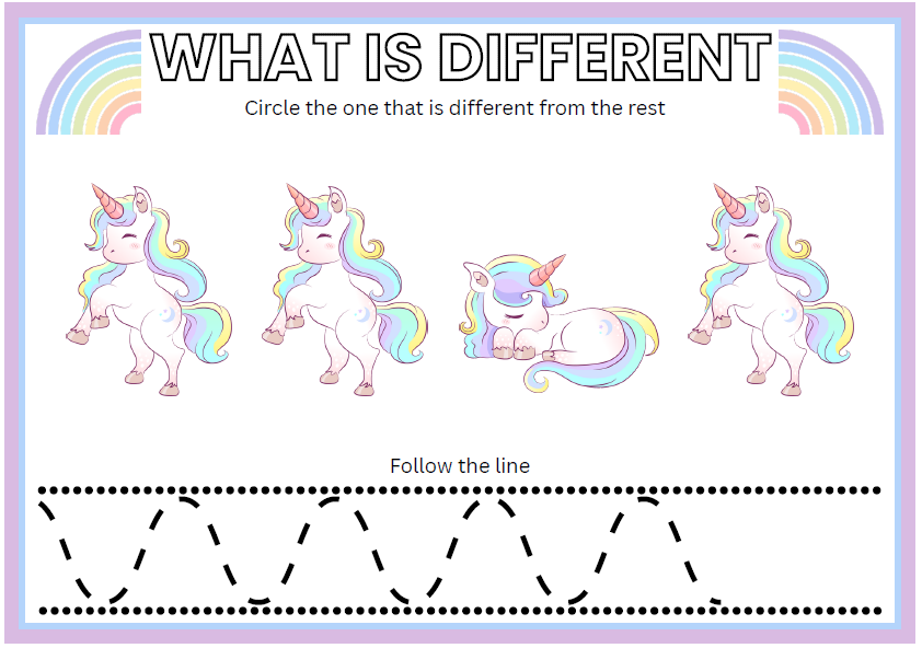My First Busy Book Printable | 60 Pages Toddler Activity Book PDF | Spot the Difference, Tracing | Preschool Quiet Book Instant Download