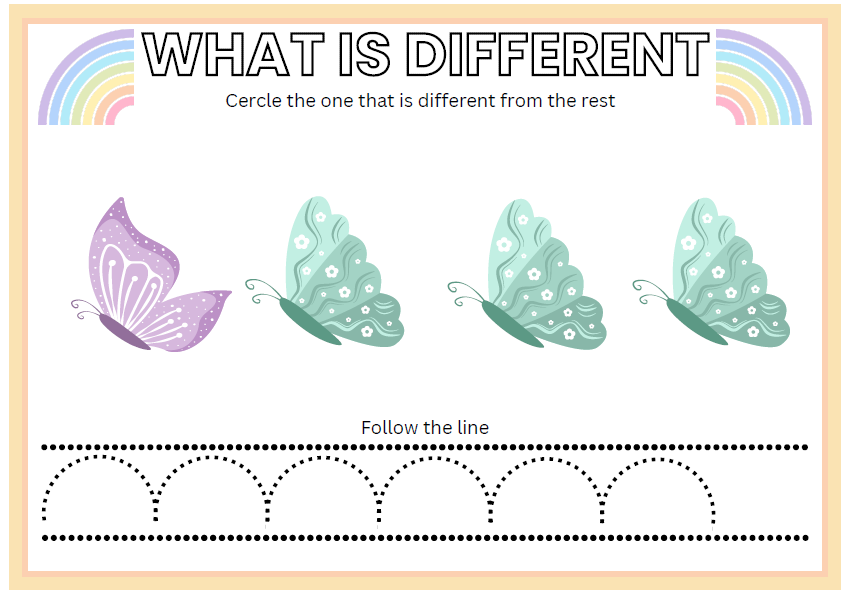 My First Busy Book Printable | 60 Pages Toddler Activity Book PDF | Spot the Difference, Tracing | Preschool Quiet Book Instant Download