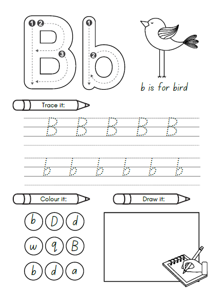 Preschool Alphabet Workbook 135 Pages | Printable PDF Letters A-Z | Tracing, Coloring, Activities | Kindergarten Prep Homeschool