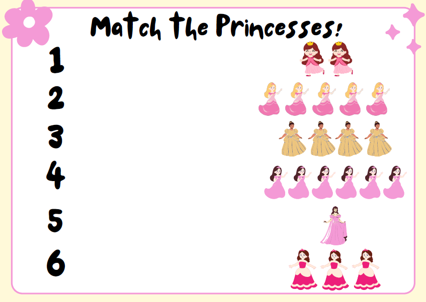 Princess Adventures Busy Book | 52 Pages Printable PDF | Personalized Princess Activities for Girls | Preschool Quiet Book Instant Download