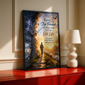 Step Forward Motivational Quote Poster, Inspirational Wall Art Print, New Chapter